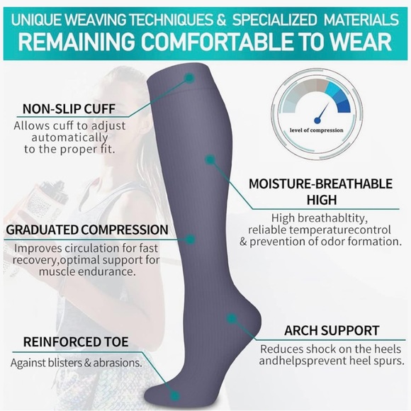 Compression socks 5 pairs - Picture 5 of 5